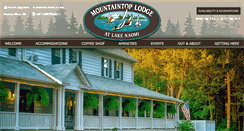 Desktop Screenshot of mountaintoplodge.com